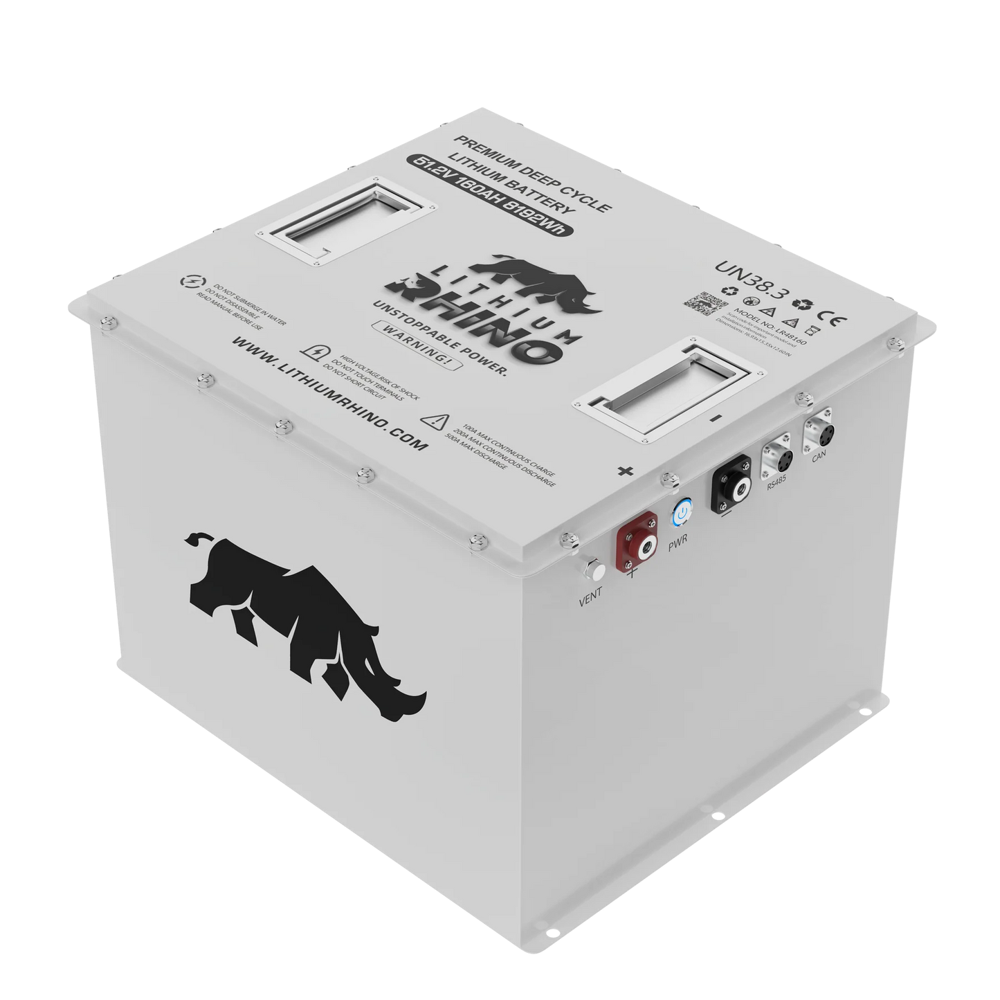 Lithium Rhino - 51.2v - 160ah Lithium Golf Cart Battery & Installation Kit