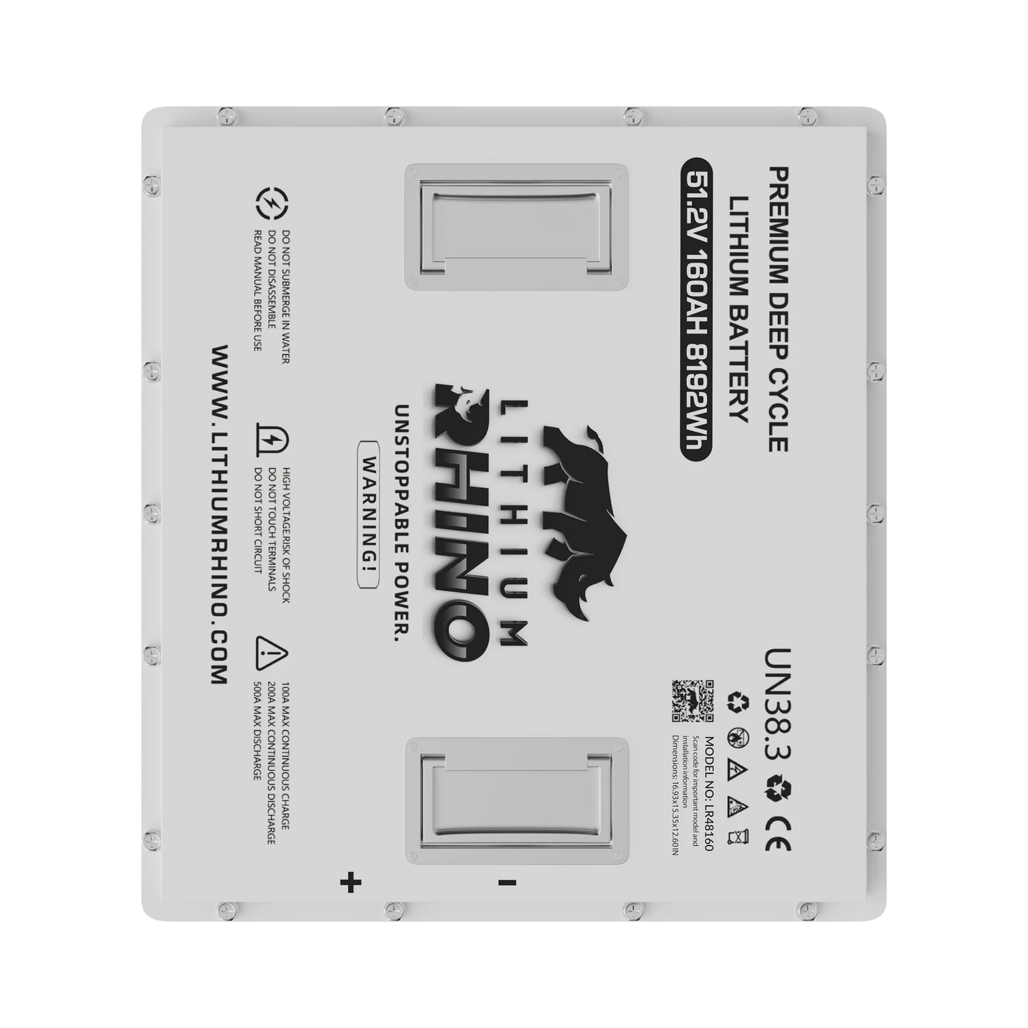 Lithium Rhino - 51.2v - 160ah Lithium Golf Cart Battery & Installation Kit