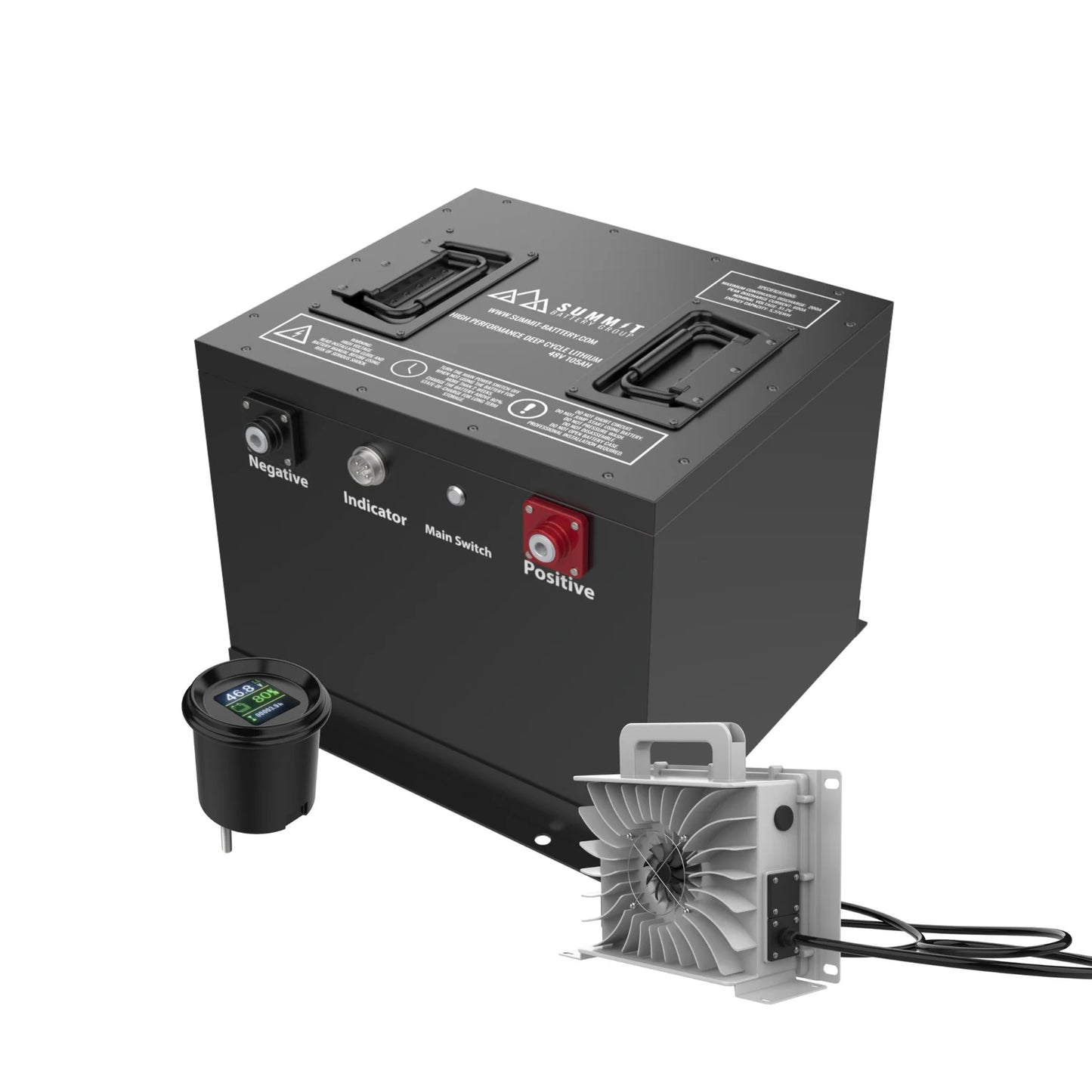Summit Battery Group 51.2 - 105ah Battery& Installation Kit