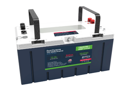 Epoch Batteries 12v - 300ah PRO SERIES (Duel Purpose) Marine / RV Lithium Battery