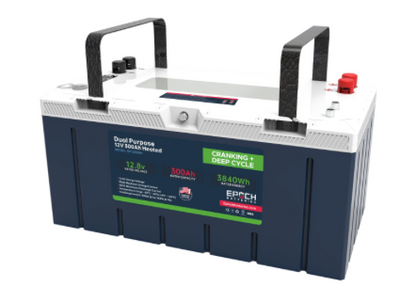 Epoch Batteries 12v - 300ah PRO SERIES (Duel Purpose) Marine / RV Lithium Battery