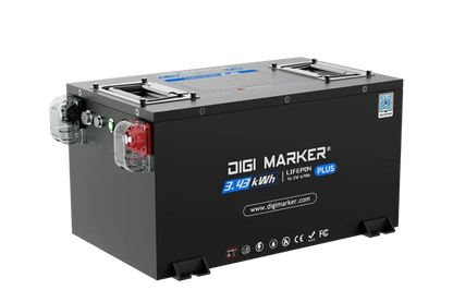 DIGI MARKER 51.2v - 67ah Lithium Battery & Installation Kit