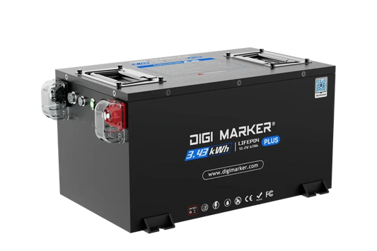 DIGI MARKER 51.2v - 67ah Lithium Battery & Installation Kit