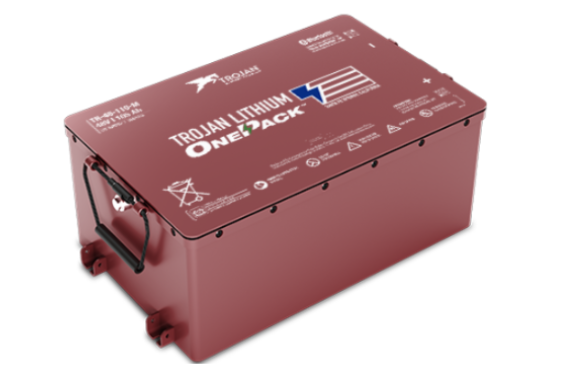 Trojan Battery Co. 51.2v - 105ah Lithium Golf Cart Battery & Installation Kit