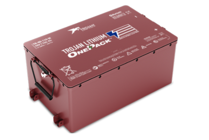 Trojan Battery Co. 51.2v - 105ah Lithium Golf Cart Battery & Installation Kit