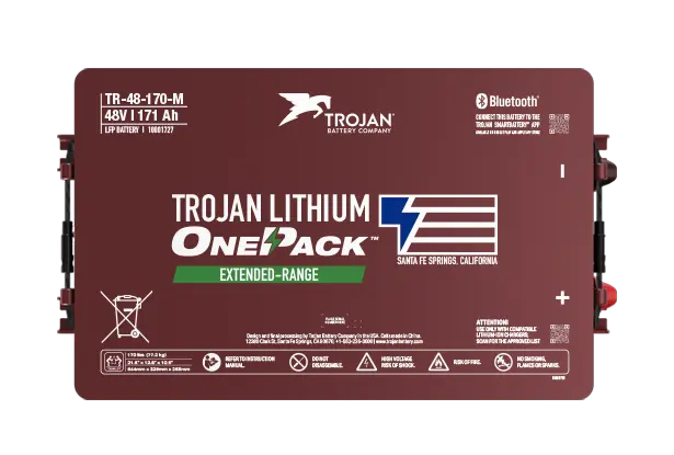 Trojan Battery Company 51.2v - 170ah HIGH CAPACITY Lithium Battery & Installation Kit
