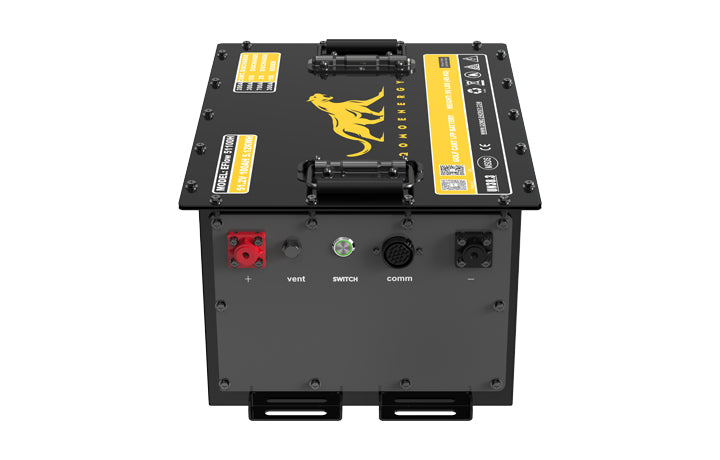 Qomolander 48v - 100ah (Eflow H) Battery & Installation Kit