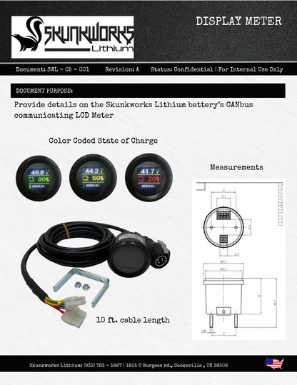 Skunkworks Lithium 51.2V 250ah UTV / Golf Cart Battery & Installation Kit