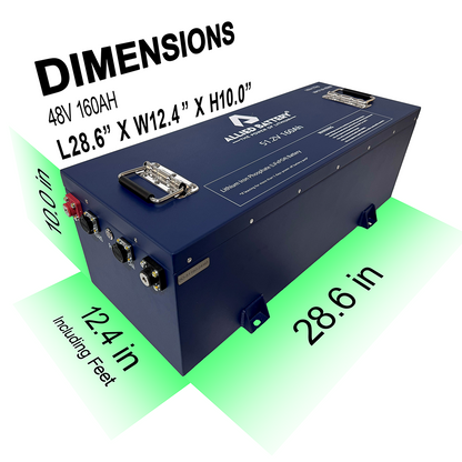 Allied Battery 51.2v-160ah Battery & Installation Kit