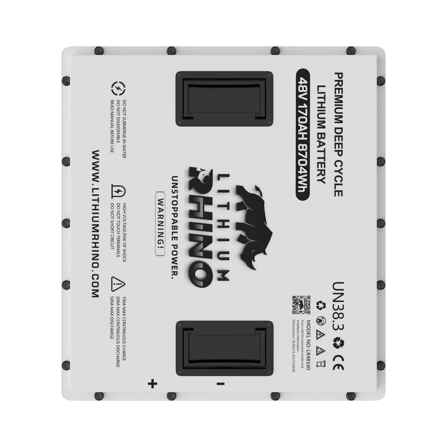 Lithium Rhino 48v - 170ah Lithium Golf Cart Battery & Installation Kit