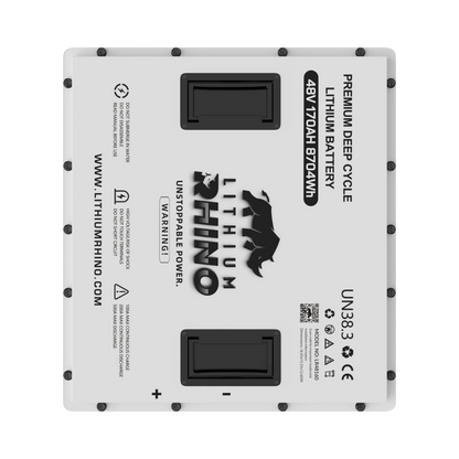 Lithium Rhino 48v - 170ah Lithium Golf Cart Battery & Installation Kit