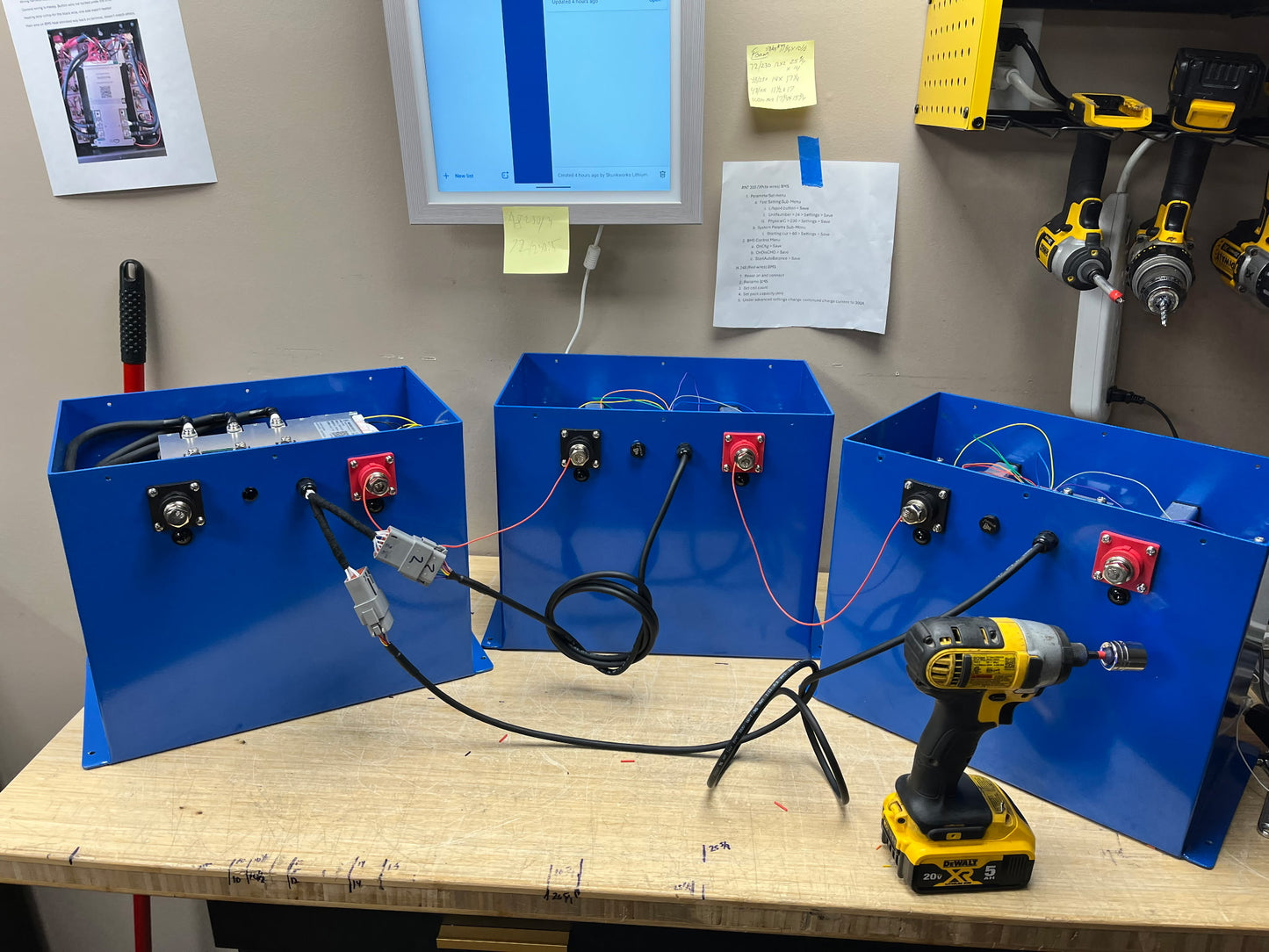 Skunkworks Lithium - 76.8v - 250ah - Club Car DS Lithium Golf Cart Battery & Installation Kit