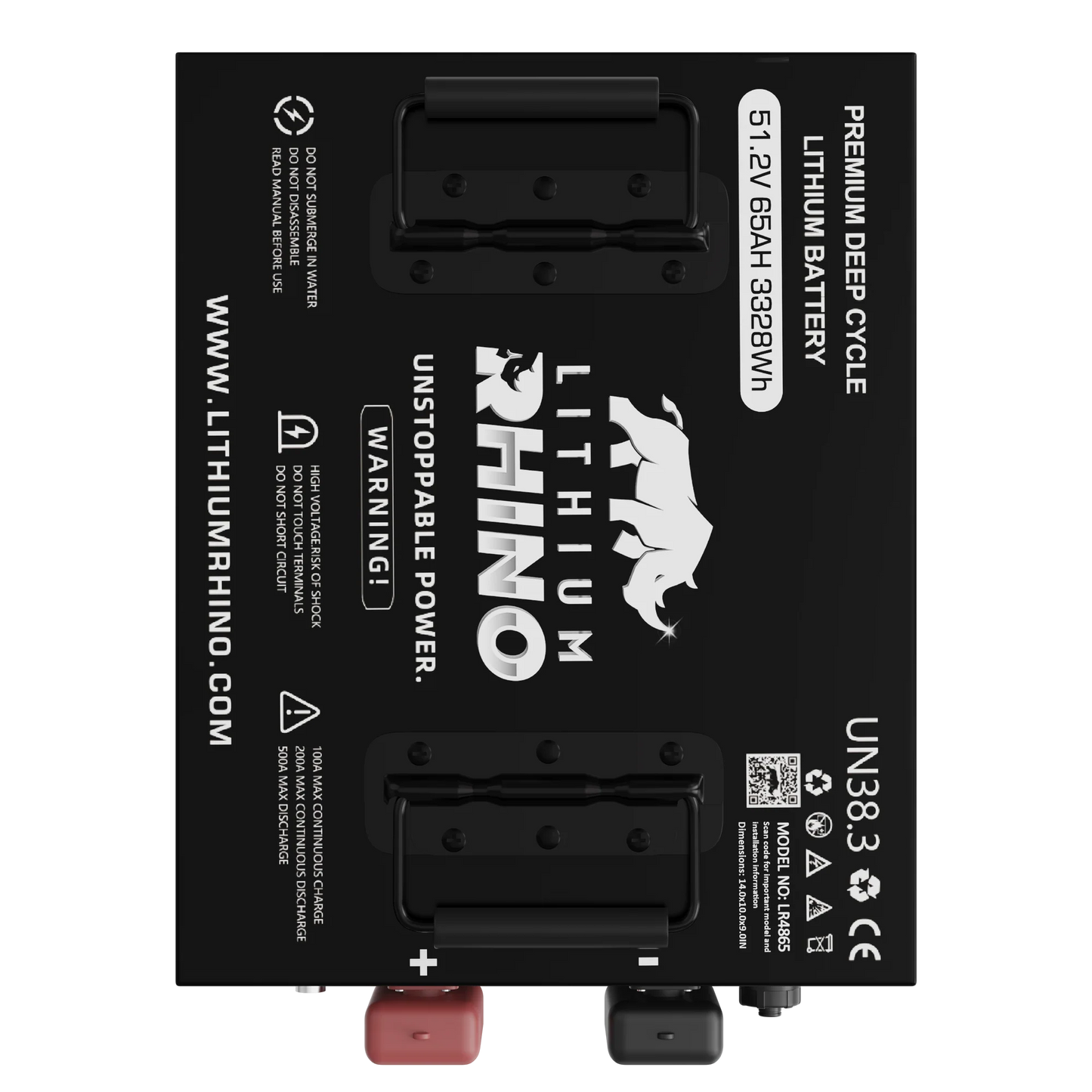 Lithium Rhino 51.2v - 65ah Lithium Golf Cart Battery & Installation Kit