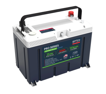 Epoch Batteries 24v - 60ah PRO SERIES Marine Battery