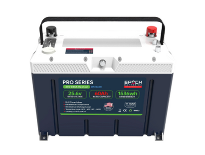 Epoch Batteries 24v - 60ah PRO SERIES Marine Battery