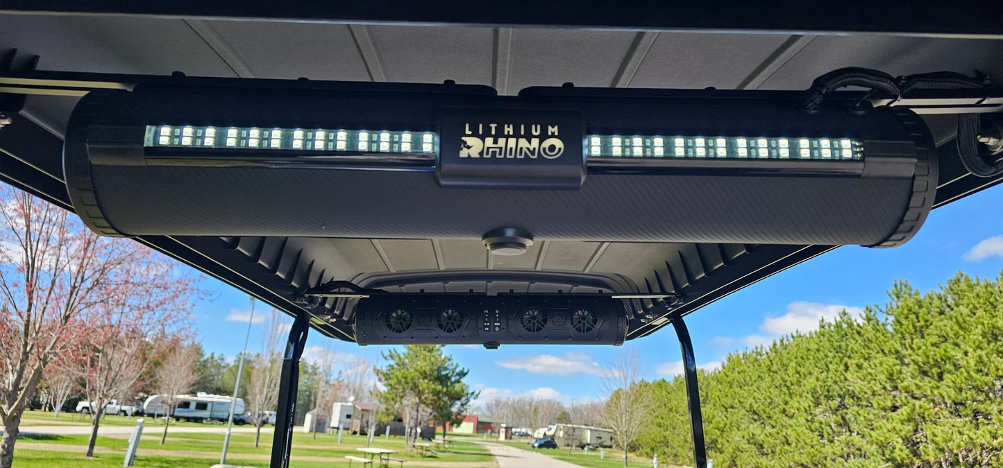 Golf Cart Soundbar by Lithium Rhino - GX-500 with T bracket