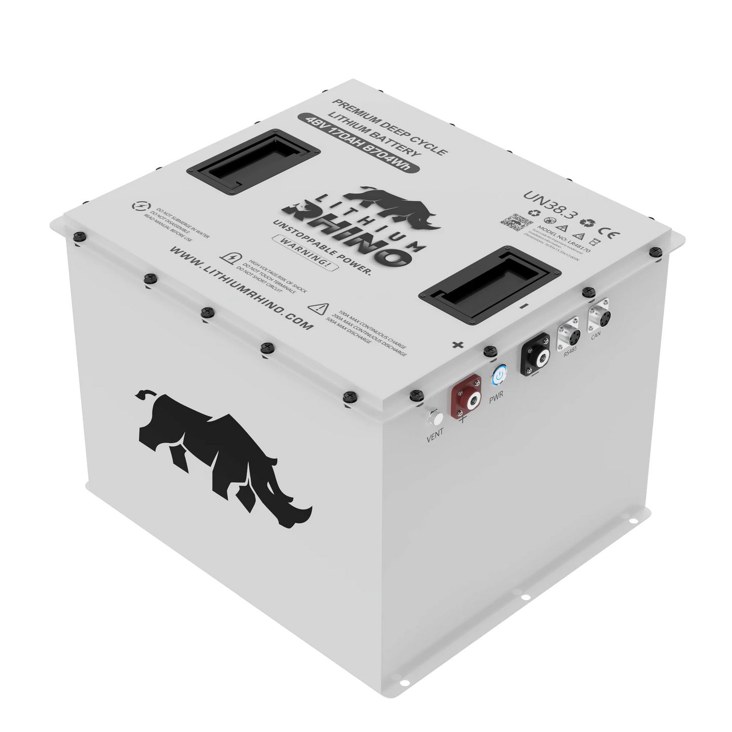 Lithium Rhino 48v - 170ah Lithium Golf Cart Battery & Installation Kit