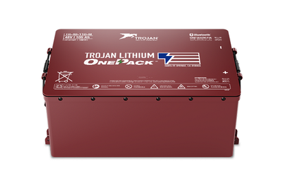 Trojan Battery Co. 51.2v - 105ah Lithium Golf Cart Battery & Installation Kit