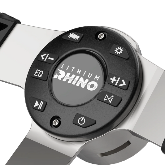 Golf Cart Stereo Steering Wheel Remote by Lithium Rhino