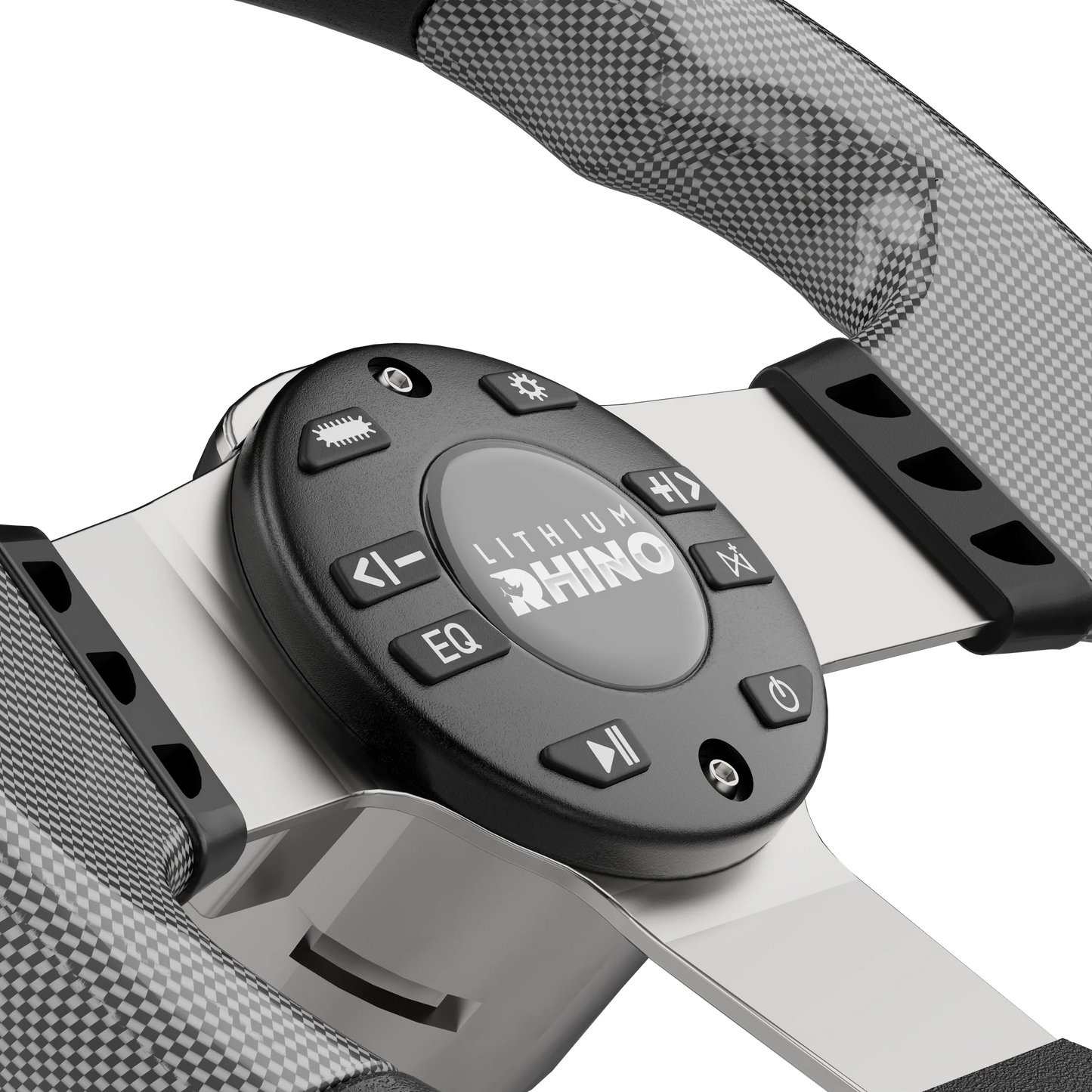 Golf Cart Stereo Steering Wheel Remote by Lithium Rhino