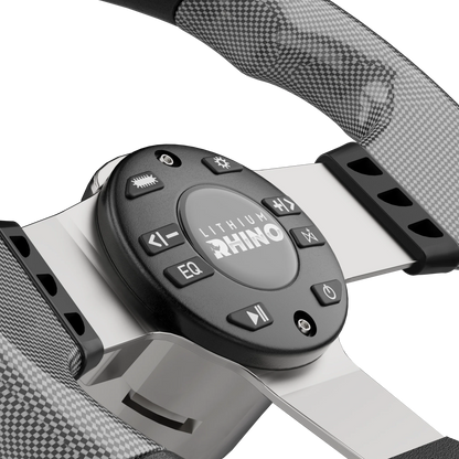 Golf Cart Stereo Steering Wheel Remote by Lithium Rhino