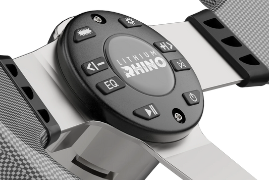 Golf Cart Stereo Steering Wheel Remote by Lithium Rhino