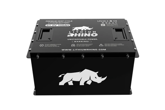 Lithium Rhino 48v - 105ah Golf Cart Battery & Installation Kit