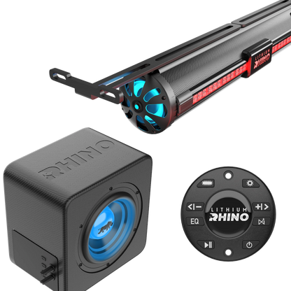 Golf Cart Subwoofer by Lithium Rhino - 8" Subwoofer