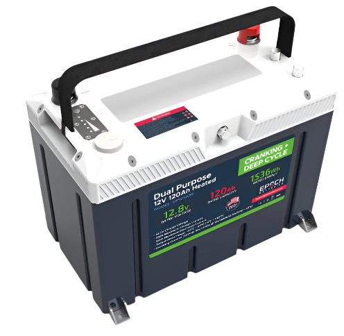 Epoch Batteries 12v - 120ah Marine Cranking Duel Purpose Battery