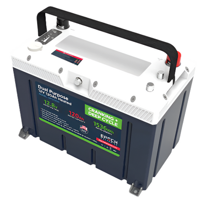 Epoch Batteries 12v - 120ah Marine Cranking Duel Purpose Battery