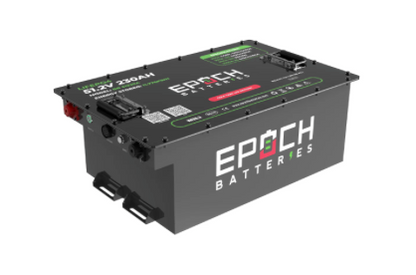 Epoch Batteries 48v - 230ah EXTENDED RANGE Lithium Golf Cart Battery & Installation Kit