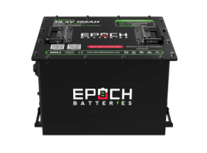 Epoch Batteries 36v - 105ah Lithium Golf Cart Battery & Installation Kit