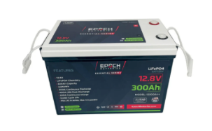 Epoch Batteries 12v - 300ah ESSENTIAL SERIES Deep Cycle Lithium Battery