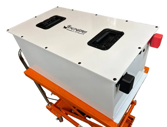 Skunkworks Lithium 76.8v - 230ah (12x2) Lithium Golf Cart Battery & Installation Kit