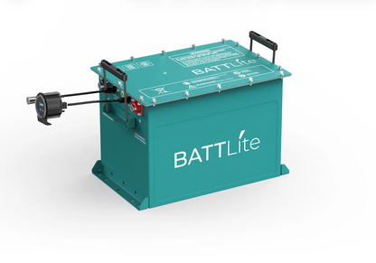 RoyPow BATTLITE 51v - 100ah Lithium Golf Cart Battery & Installation Kit