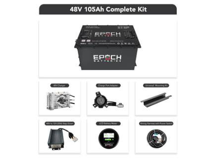 Epoch Batteries 48v - 105ah MINI Battery & Installation Kit