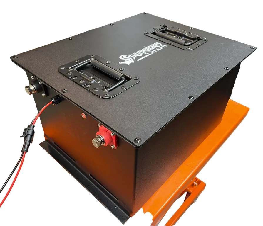 Skunkworks Lithium 51.2v - 230ah (8x2) Lithium Golf Cart Battery & Installation Kit