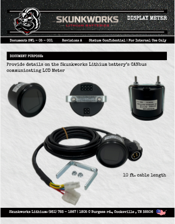Skunkworks Lithium 51.2v - 230ah (8x2) Lithium Golf Cart Battery & Installation Kit