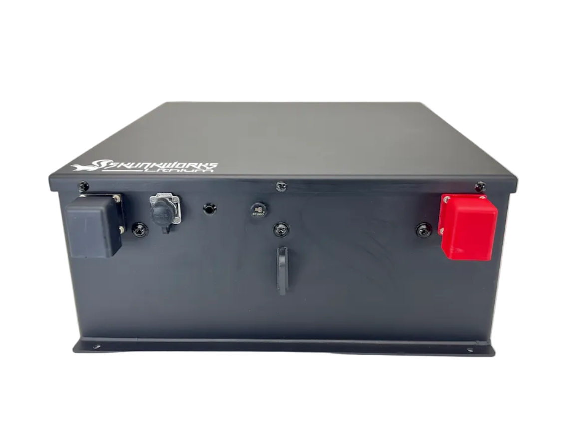 Skunkworks Lithium 76.8v - 116ah xHO (8x3) Golf Cart Battery & Installation Kit