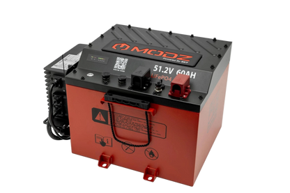 MODZ 51v 60ah NANO Lithium Golf Cart Battery & Kit