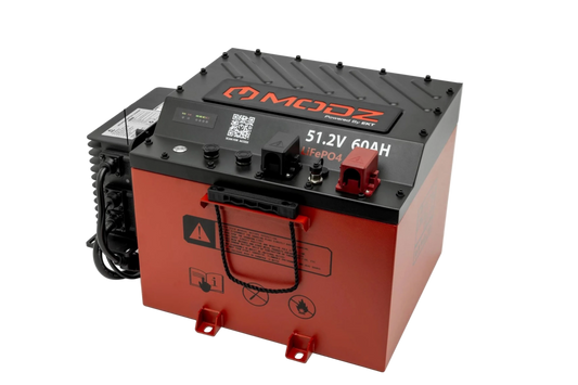 MODZ 51v 60ah NANO Lithium Golf Cart Battery & Kit
