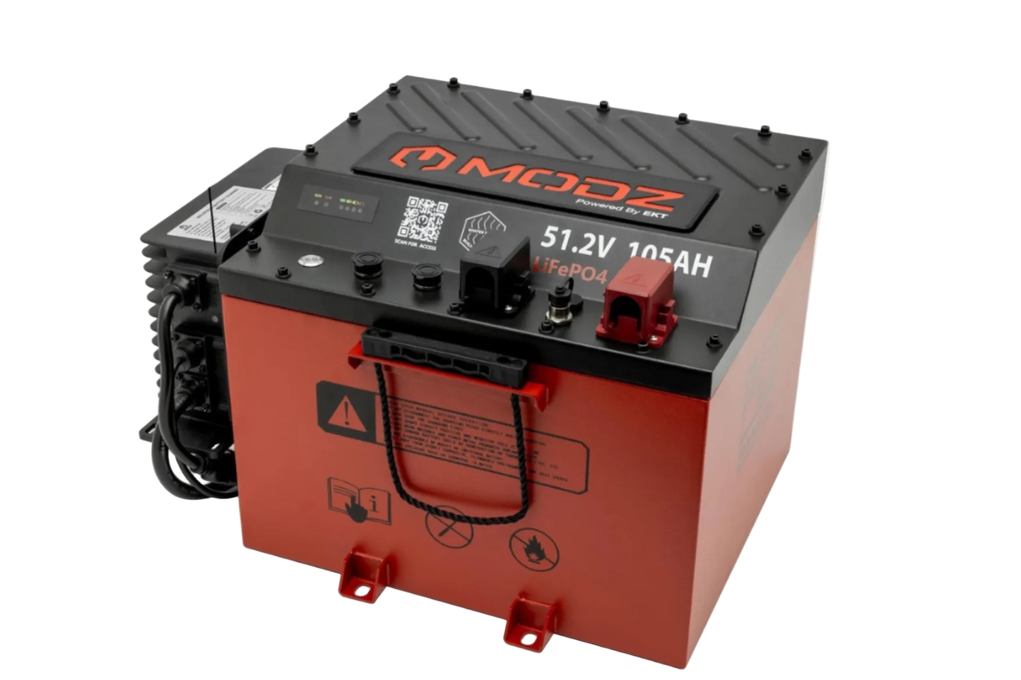 MODZ 51.2v 105ah NANO Lithium Golf Cart Battery & Kit