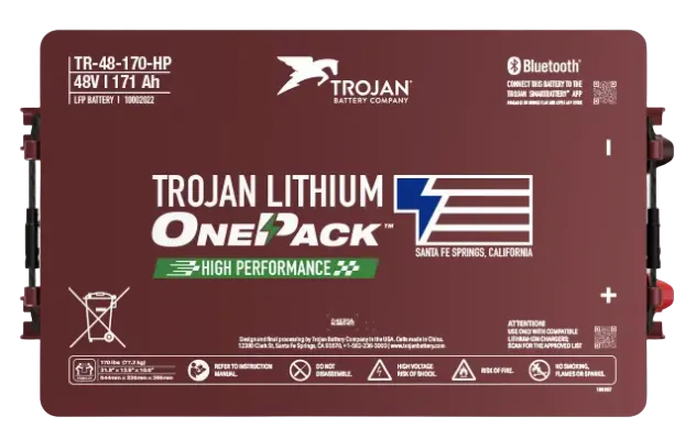 Trojan Battery Co. 51.2v - 170ah HIGH PERFORMANCE Lithium Battery & Installation Kit