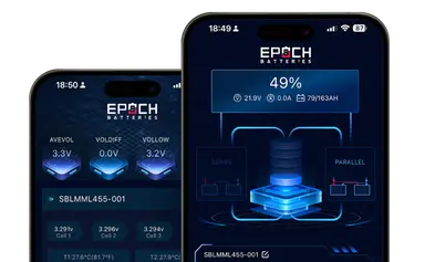 Epoch Batteries 36v - 50ah ESSENTIAL SERIES Marine / RV / Solar Lithium Battery