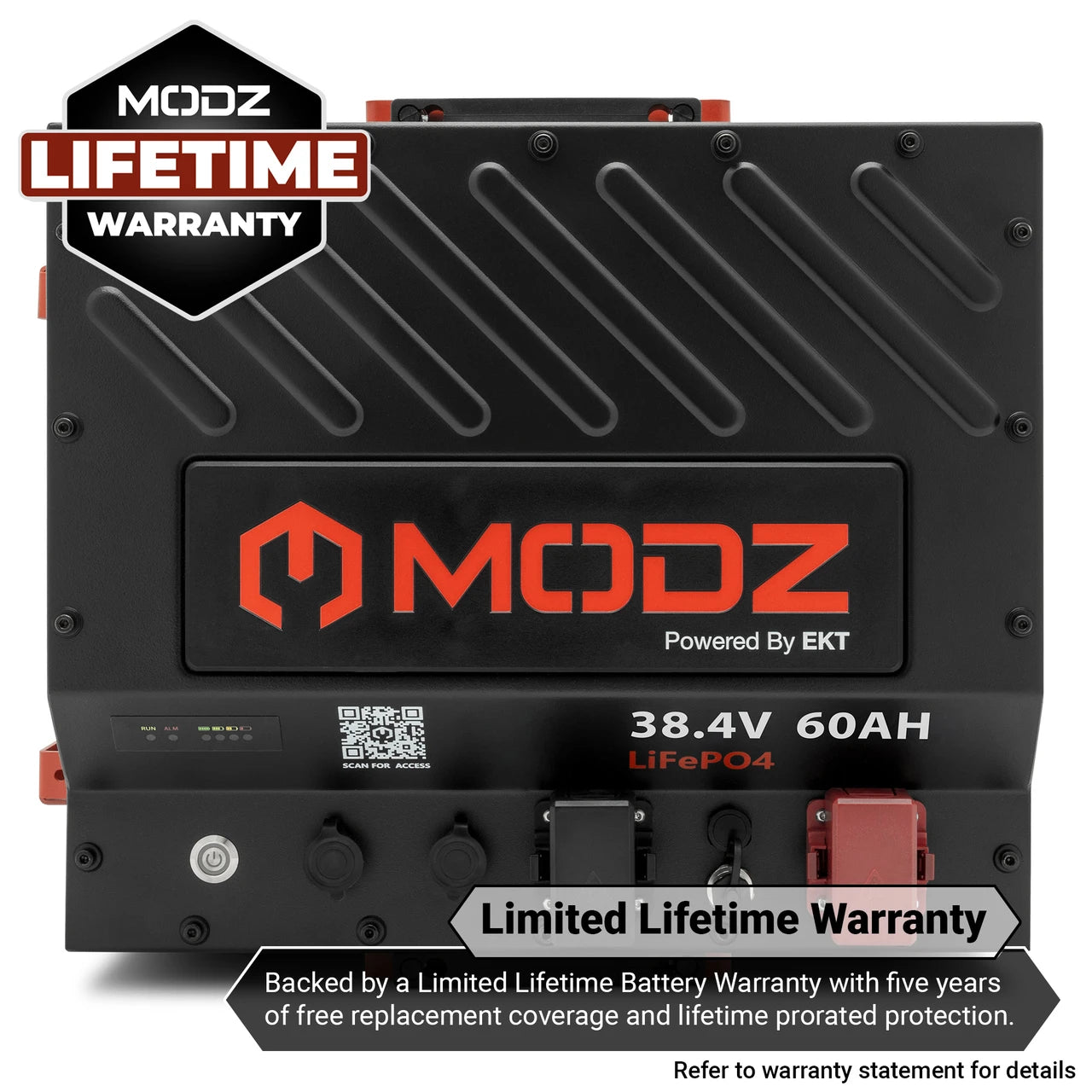 MODZ 38v 105ah NANO Lithium Golf Cart Battery & Kit