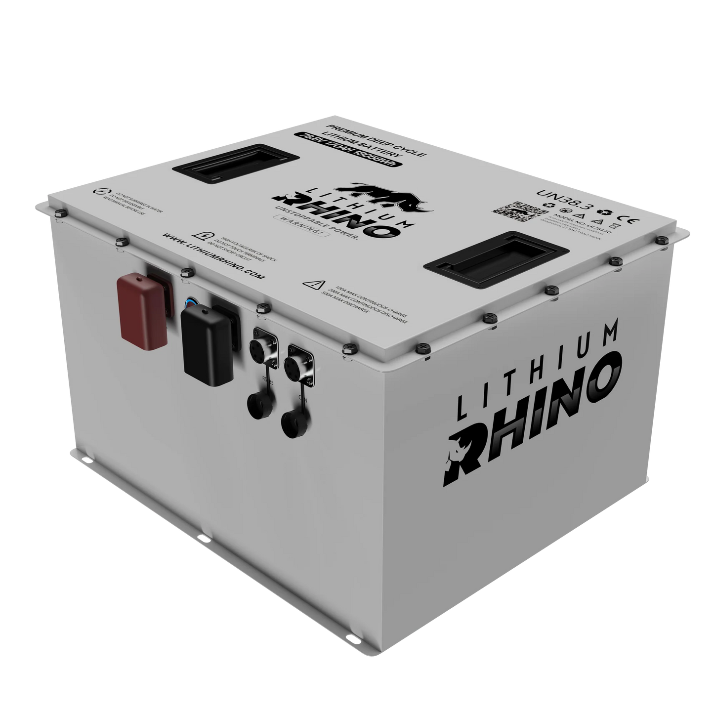 Lithium Rhino 76.4v - 170ah Lithium Golf Cart Battery & Installation Kit