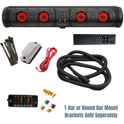 Golf Cart Soundbar by Lithium Rhino - GX-700 with T bracket