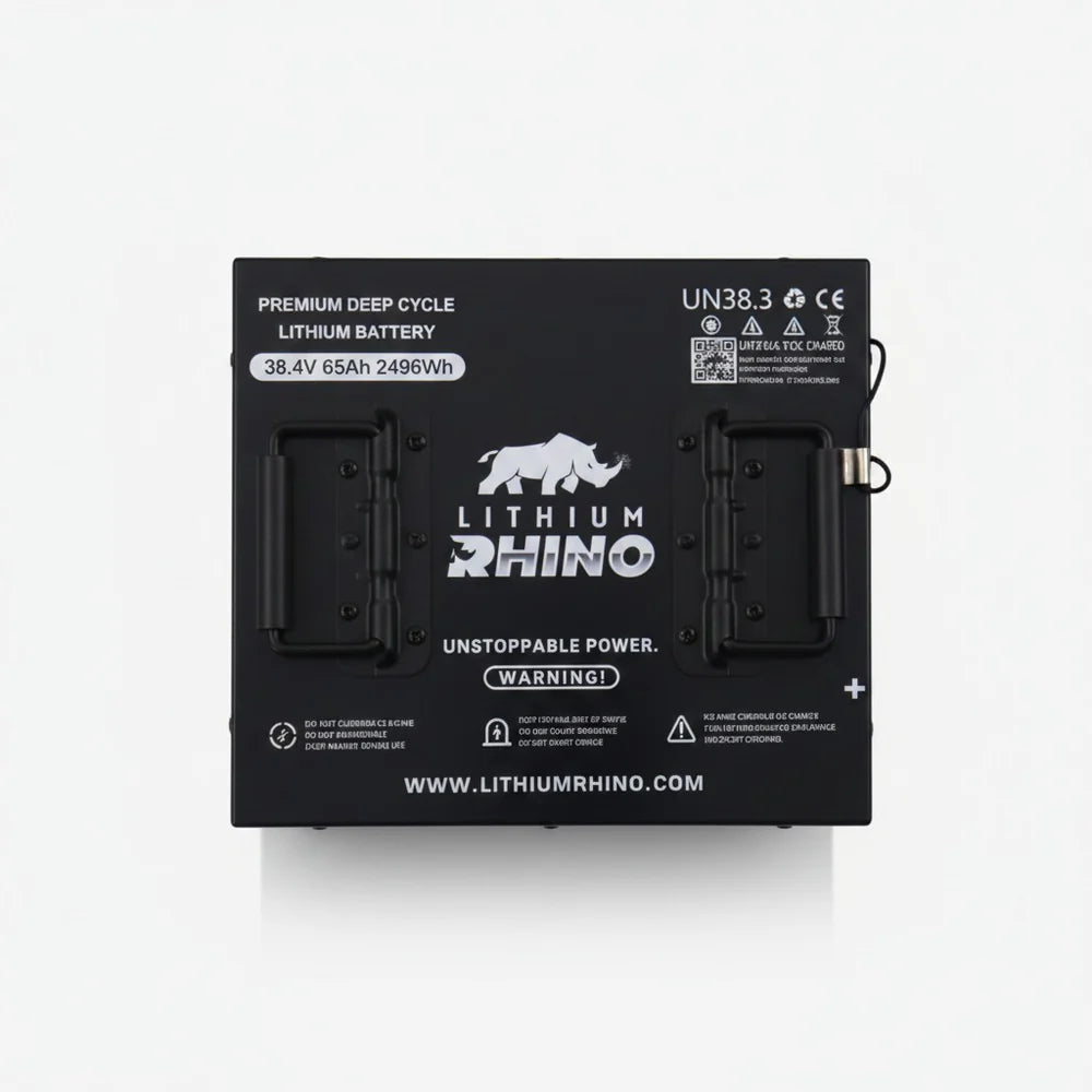 Lithium Rhino 36v 65ah Golf Cart Battery & Installation Kit