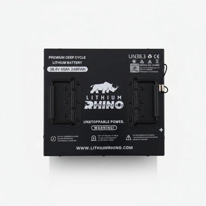 Lithium Rhino 36v 65ah Golf Cart Battery & Installation Kit
